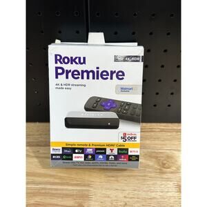 Roku Premiere 3920RW 4K Streaming Media player Walmart Exclusive